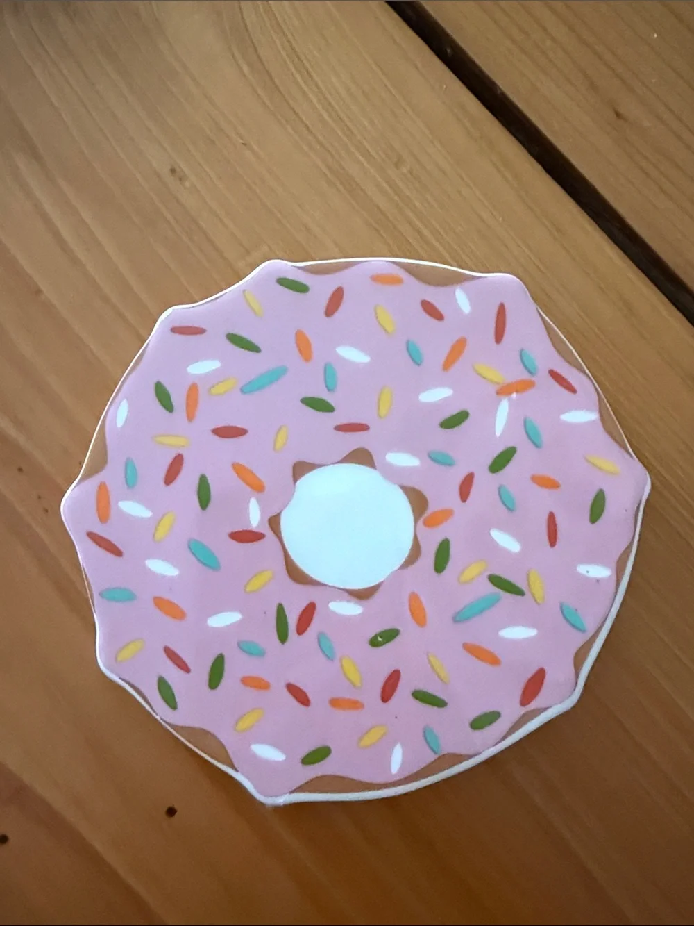 Pink Donut Party Plate - Coton Colors- Happy Everything